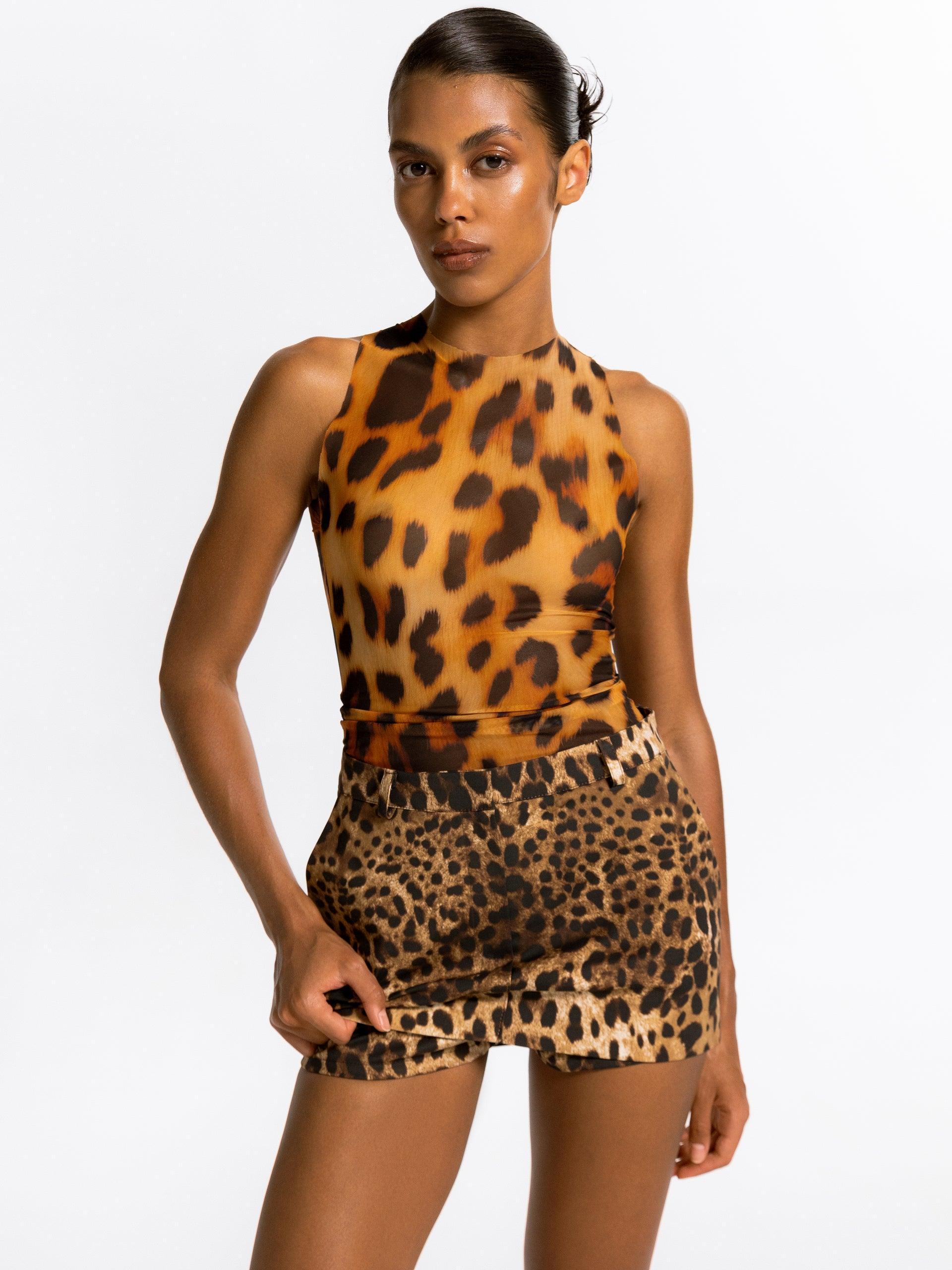 Base top in Leopard Product Image