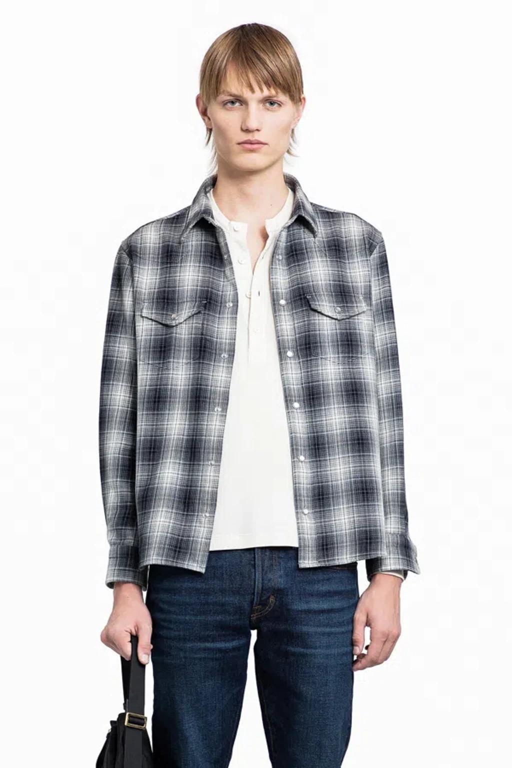 TOM FORD Shirts In Grey Product Image