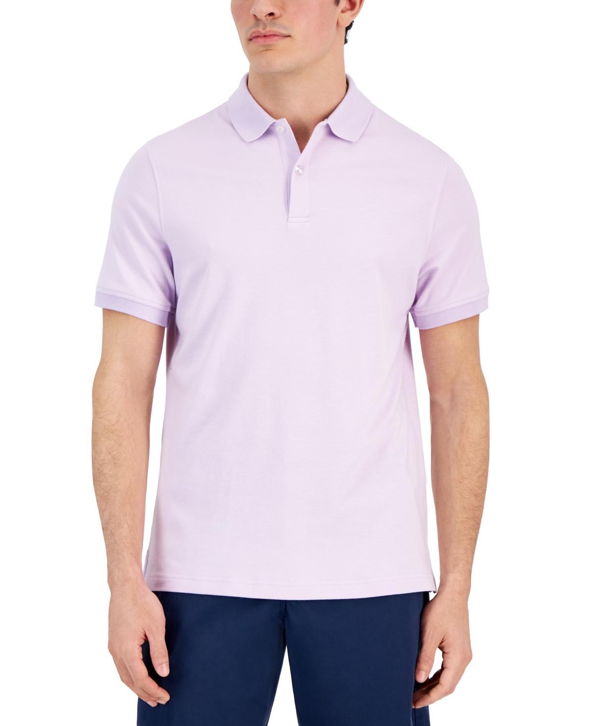 Club Room Mens Soft Touch Interlock Polo, Created for Macys Product Image