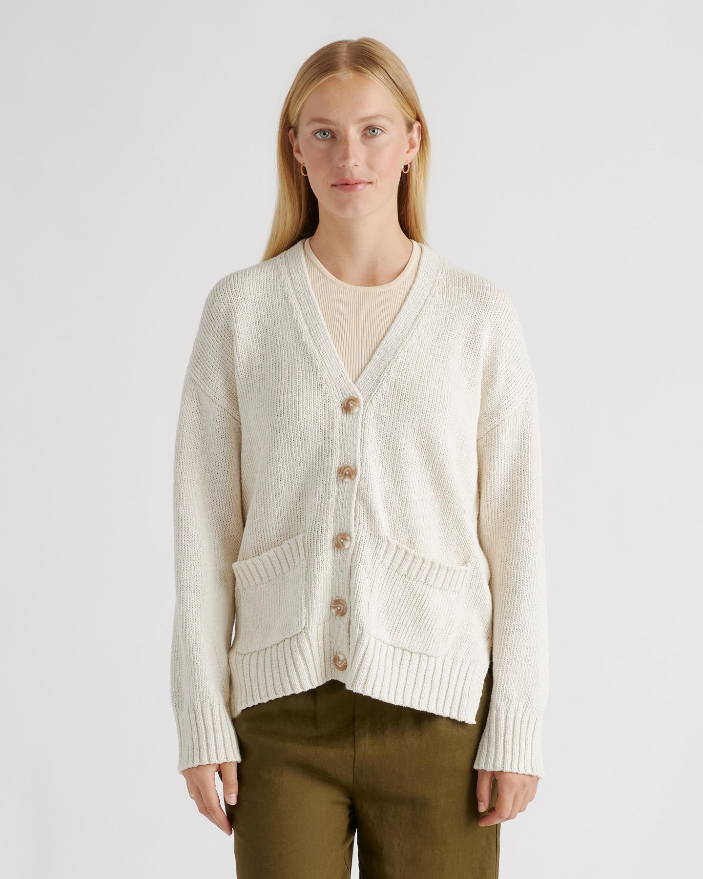 Cotton Linen Relaxed Cardigan product image