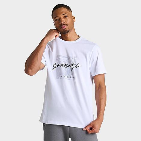 Supply And Demand Mens Sonneti Script Logo T-Shirt Product Image