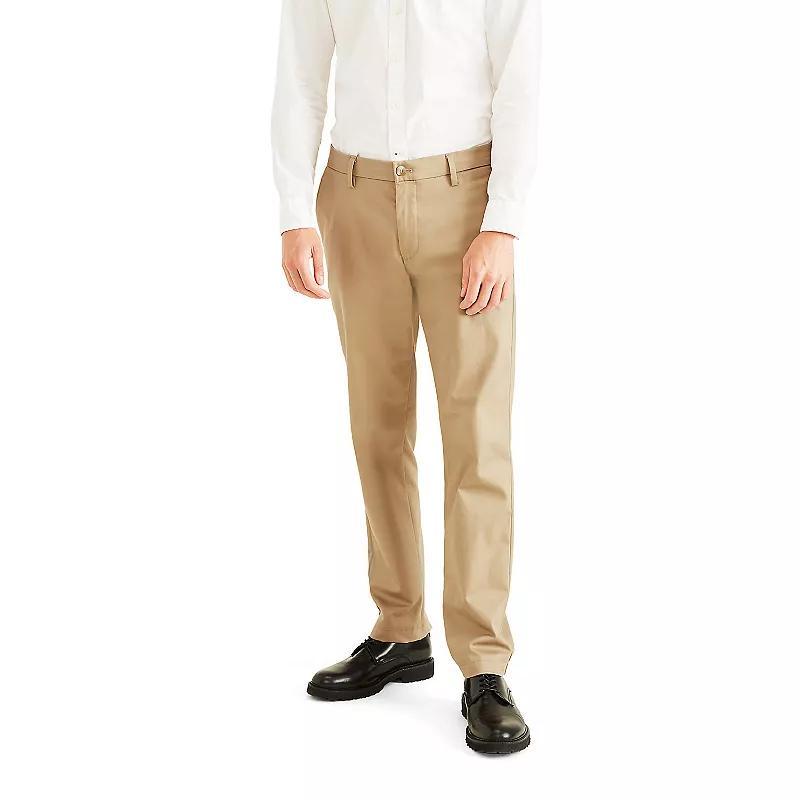 Mens Dockers Signature Iron-Free Stain Defender Slim-Fit Khaki Pants Product Image