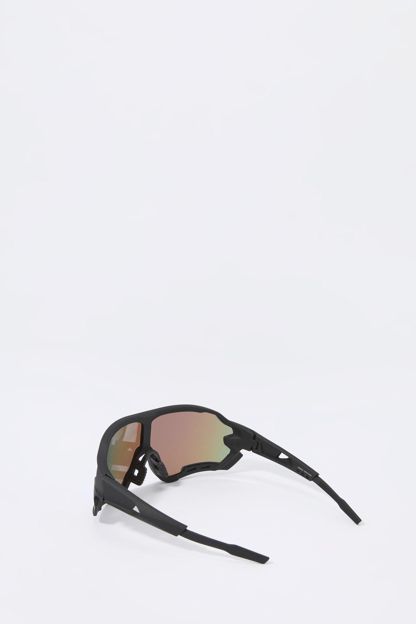 Soft Touch Sport Shield Sunglasses Male Product Image