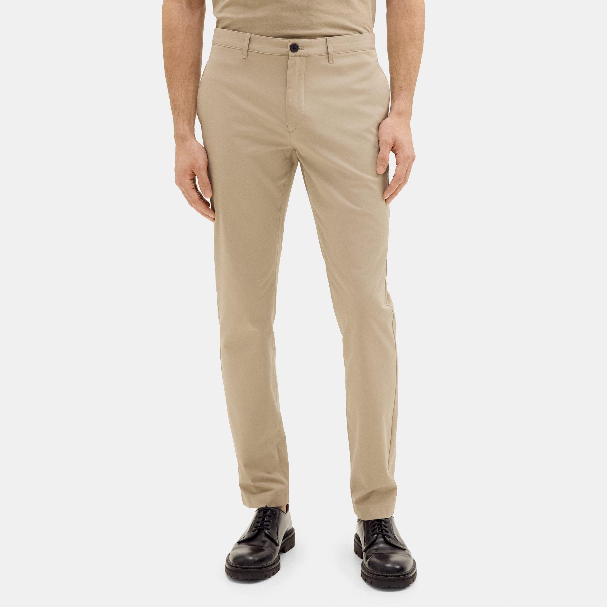 Stretch Cotton Twill Classic-Fit Pant | Theory Outlet Product Image