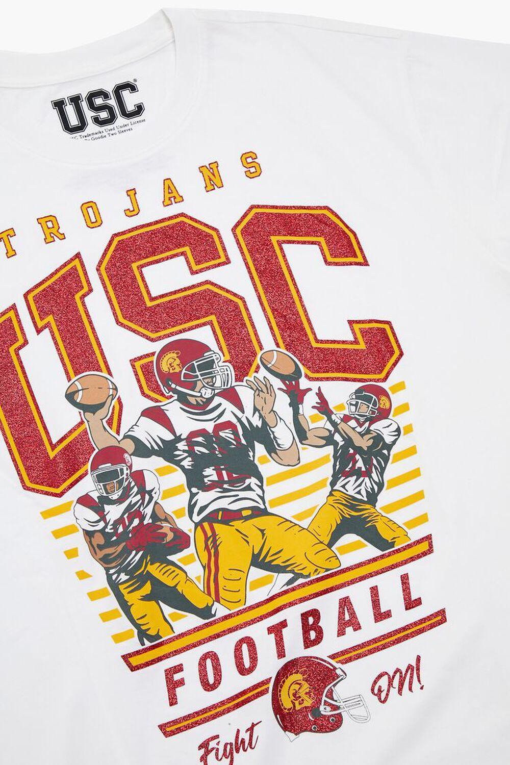 Trojans USC Football Glitter Tee | Forever 21 Product Image