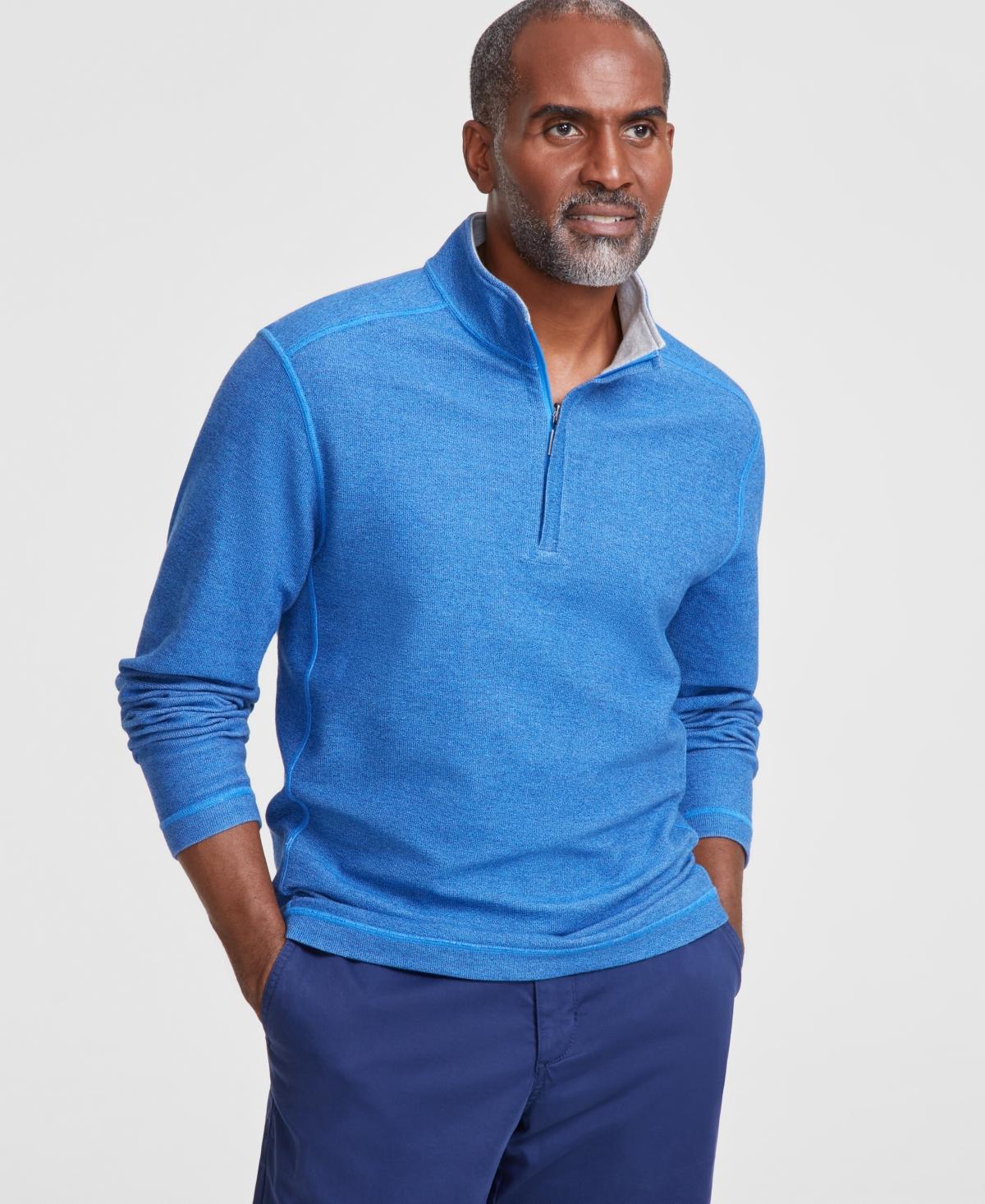 Tommy Bahama Mens Bayview Reversible Quarter-Zip Sweater Product Image