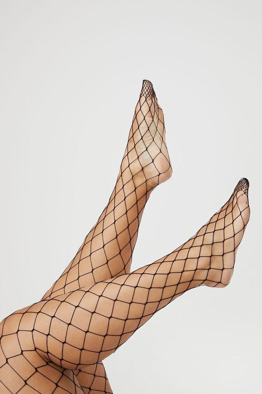 Plus Size Sheer Fishnet Tights | Forever 21 Product Image