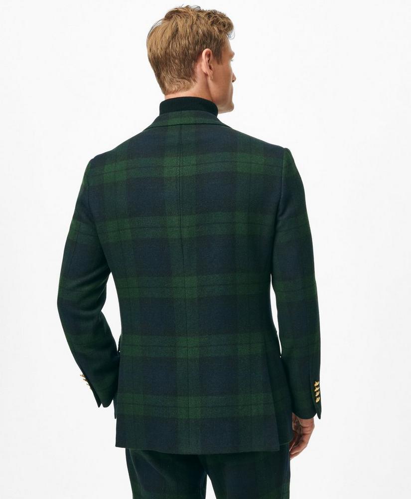 Classic Fit Blazer in Black Watch Tartan Wool Tweed Product Image