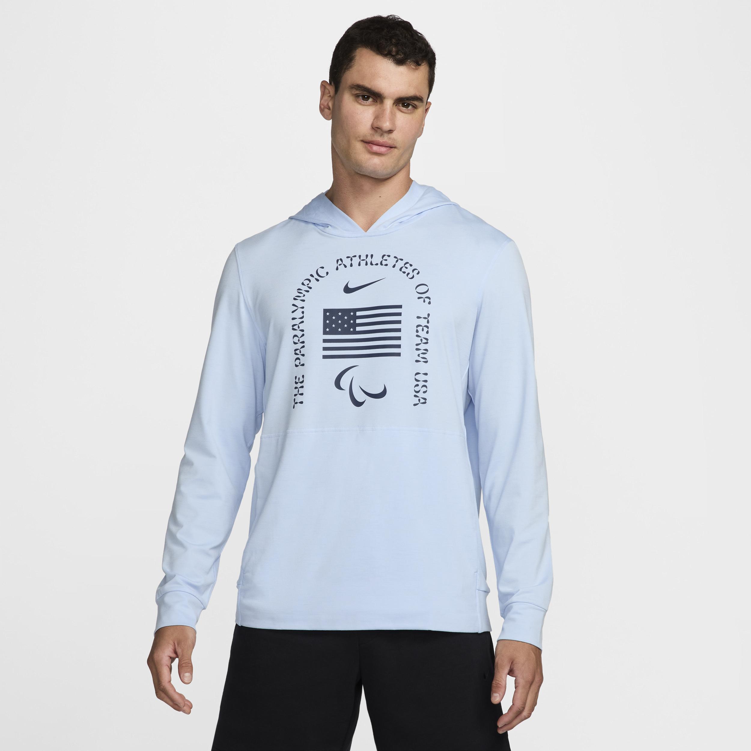 USA Restore Nike Men's Dri-FIT Yoga Lightweight Hoodie Product Image