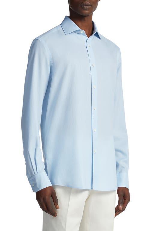 Zegna Cashco Regular Fit Button Down Shirt Product Image