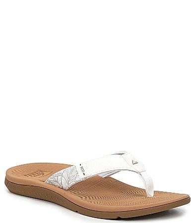 Reef Womens Santa Ana Vegan Leather Flip Flops Product Image