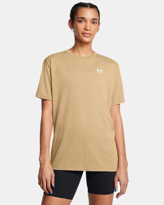 Womens UA BF Oversized Logo Short Sleeve Product Image