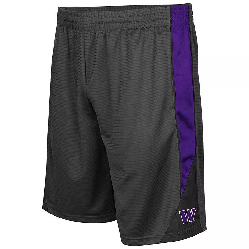 Mens Colosseum Charcoal Washington Huskies Turnover Shorts Product Image