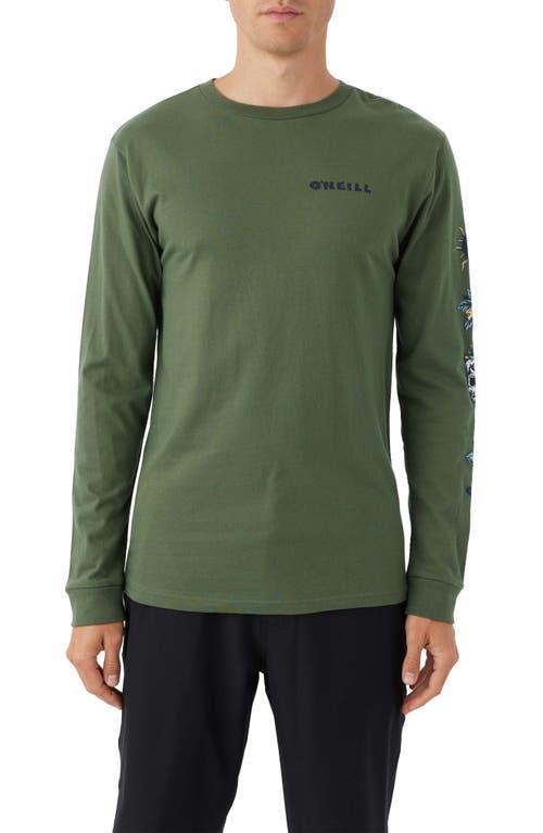 ONeill Elementals Long Sleeve Cotton Graphic T-Shirt Product Image