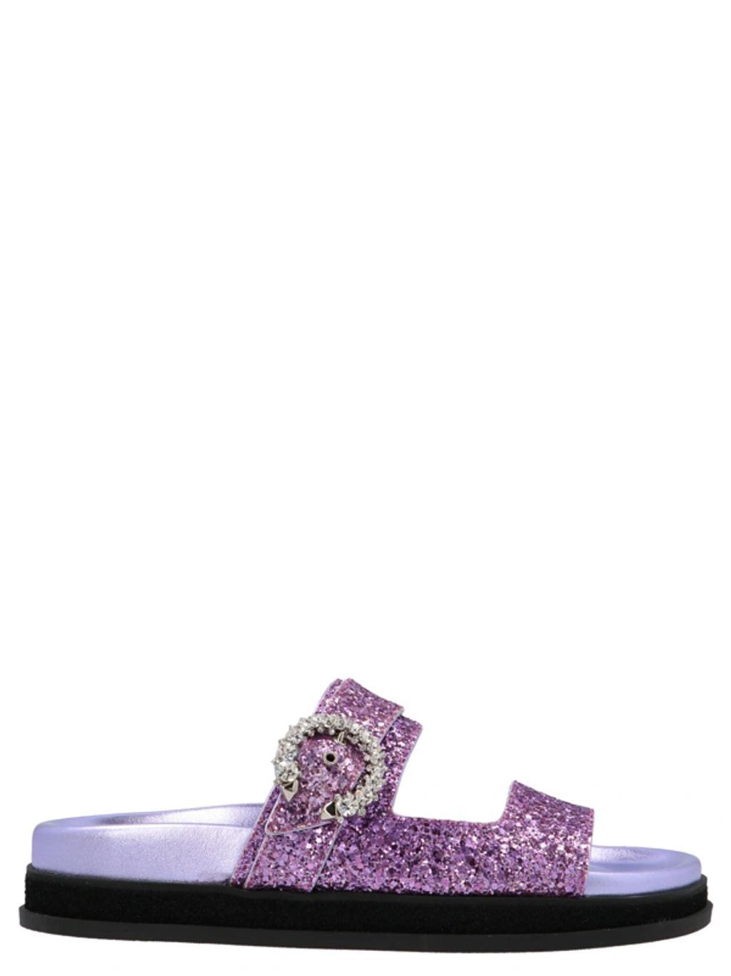 Marga Slides In Purple Product Image