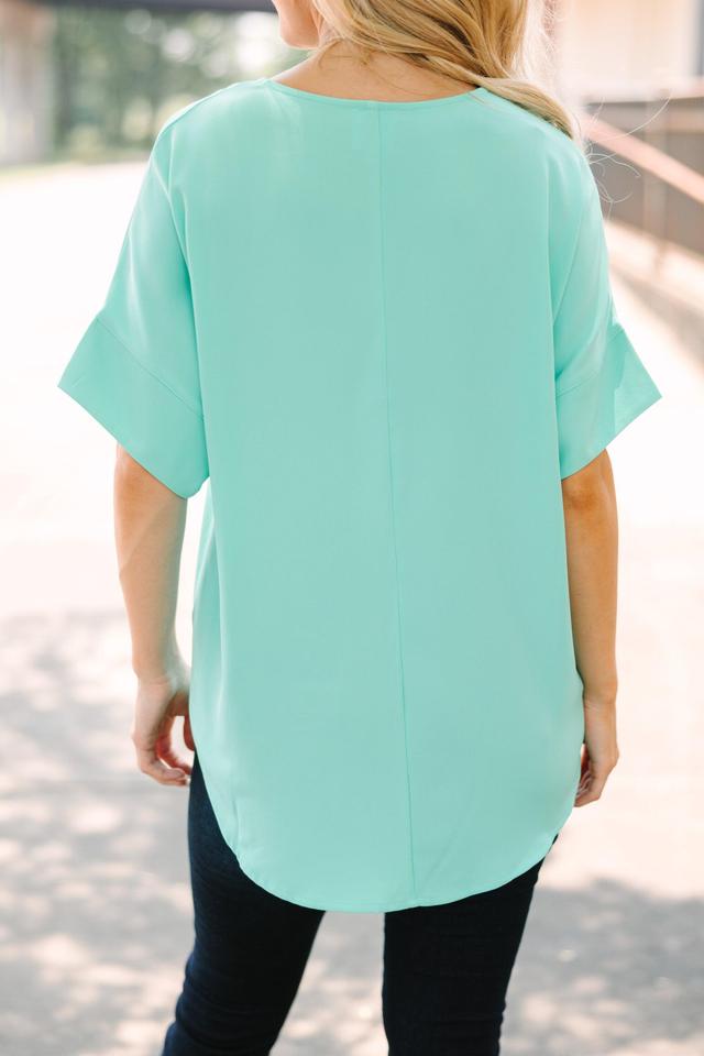 This Is Why Mint Green Top Female Product Image