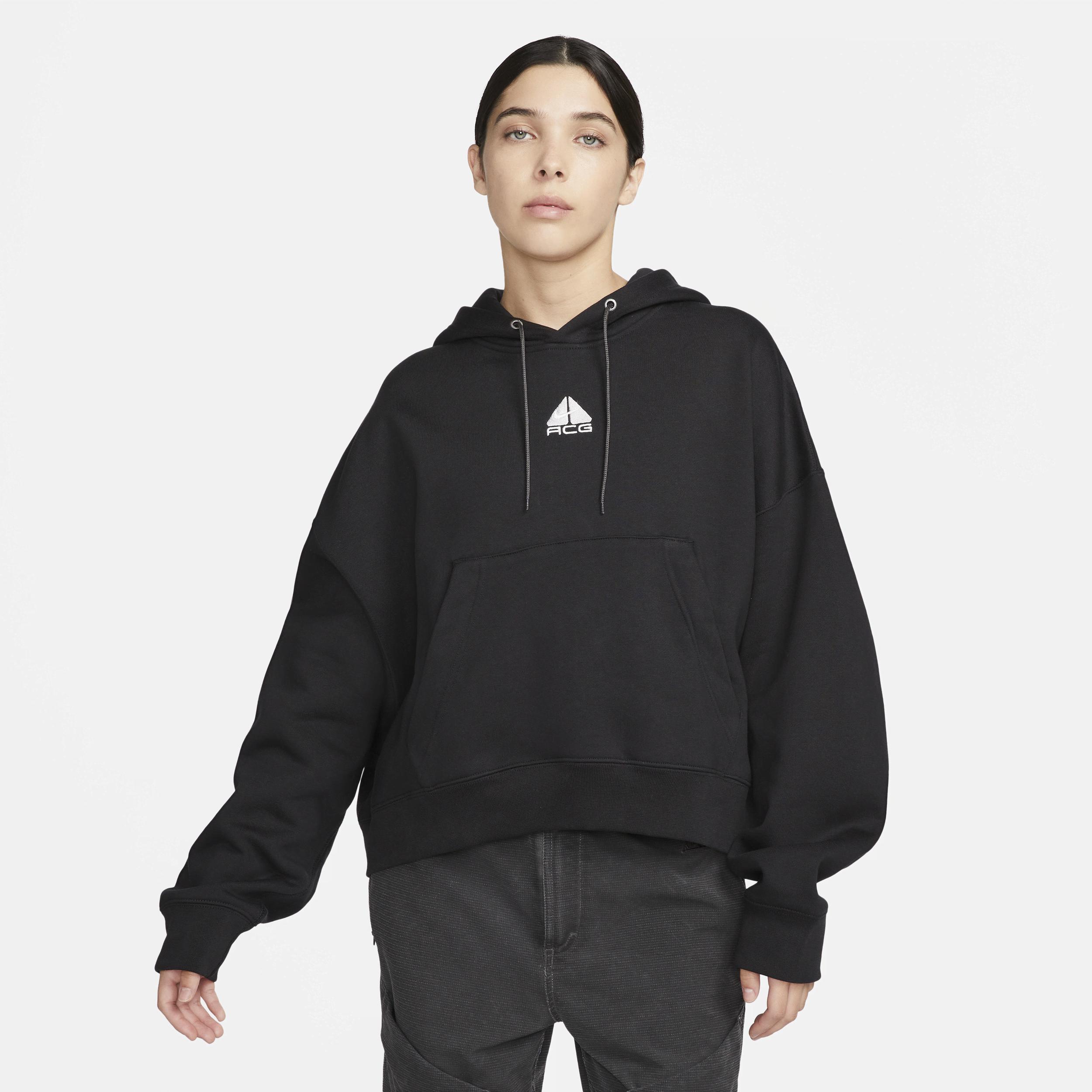 Womens Nike ACG Therma-FIT Tuff Knit Fleece Hoodie Product Image