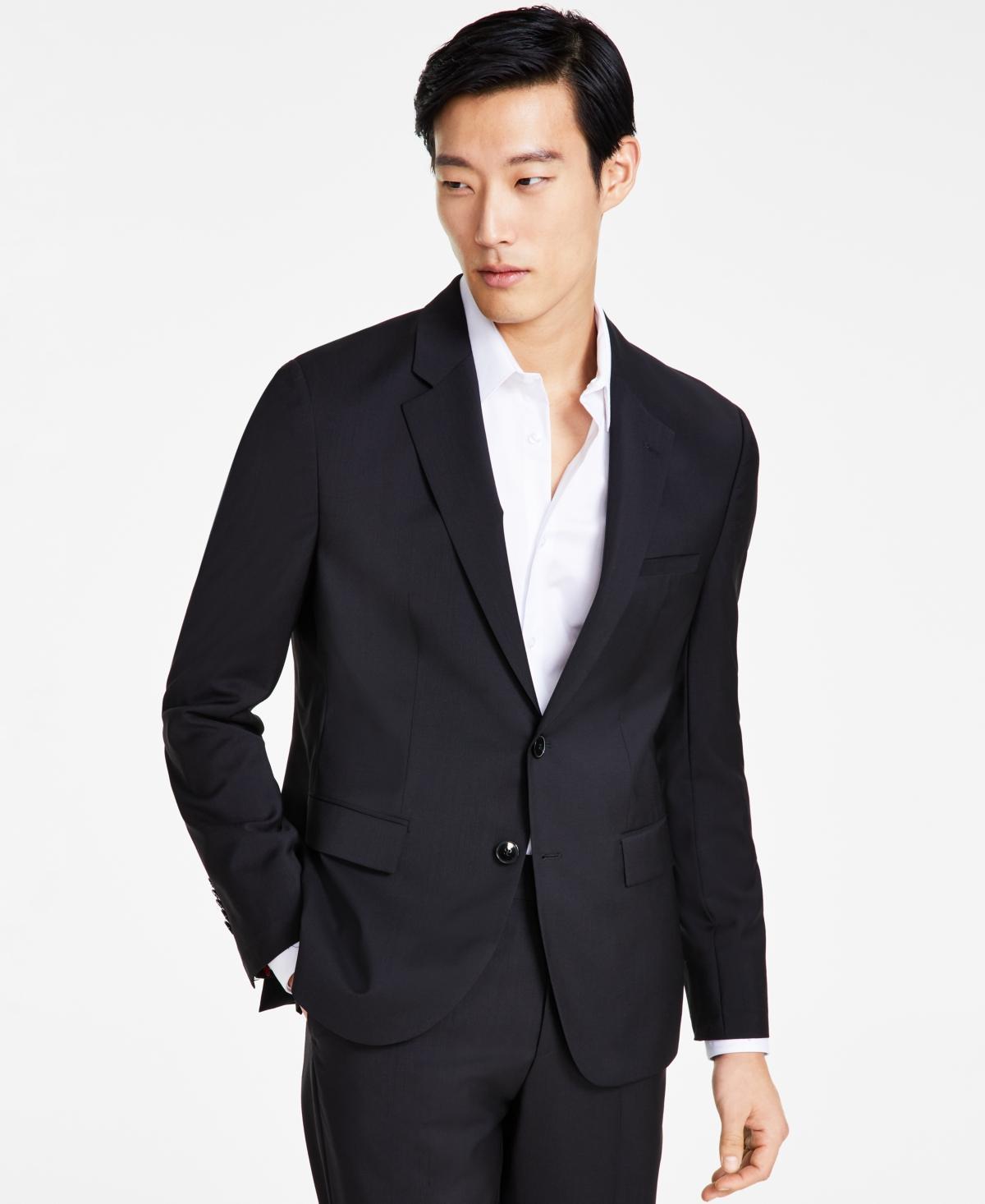 by Hugo Boss Men's Modern Fit Wool Suit Jacket Product Image