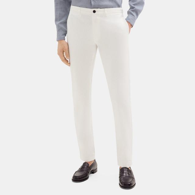 Stretch Cotton Twill Classic-Fit Pant | Theory Outlet Product Image