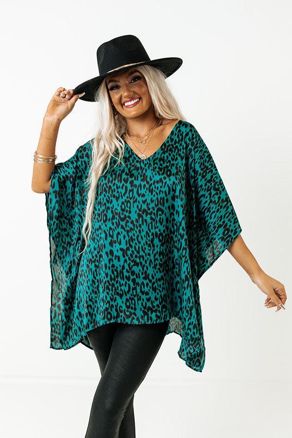 Spotted In Vail Leopard Tunic Product Image