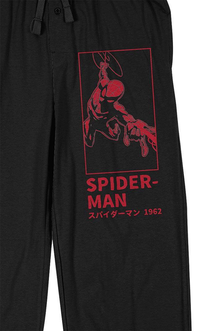 Men's Spider-Man Web Swinging Sleep Pants Product Image