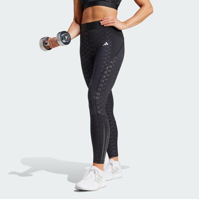 Hyperglam Full-Length Emboss Leggings Product Image