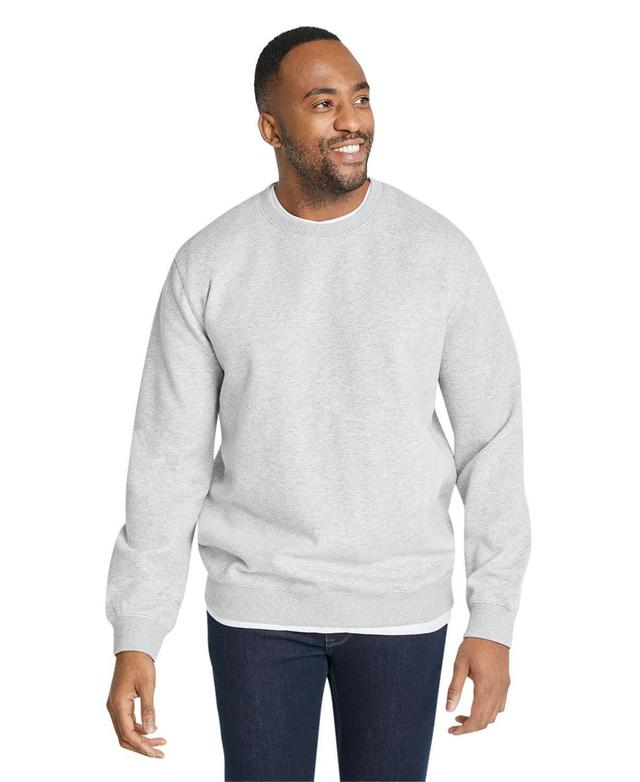 Johnny Bigg Mens Elliot Jacquard Crew Sweatshirt Product Image