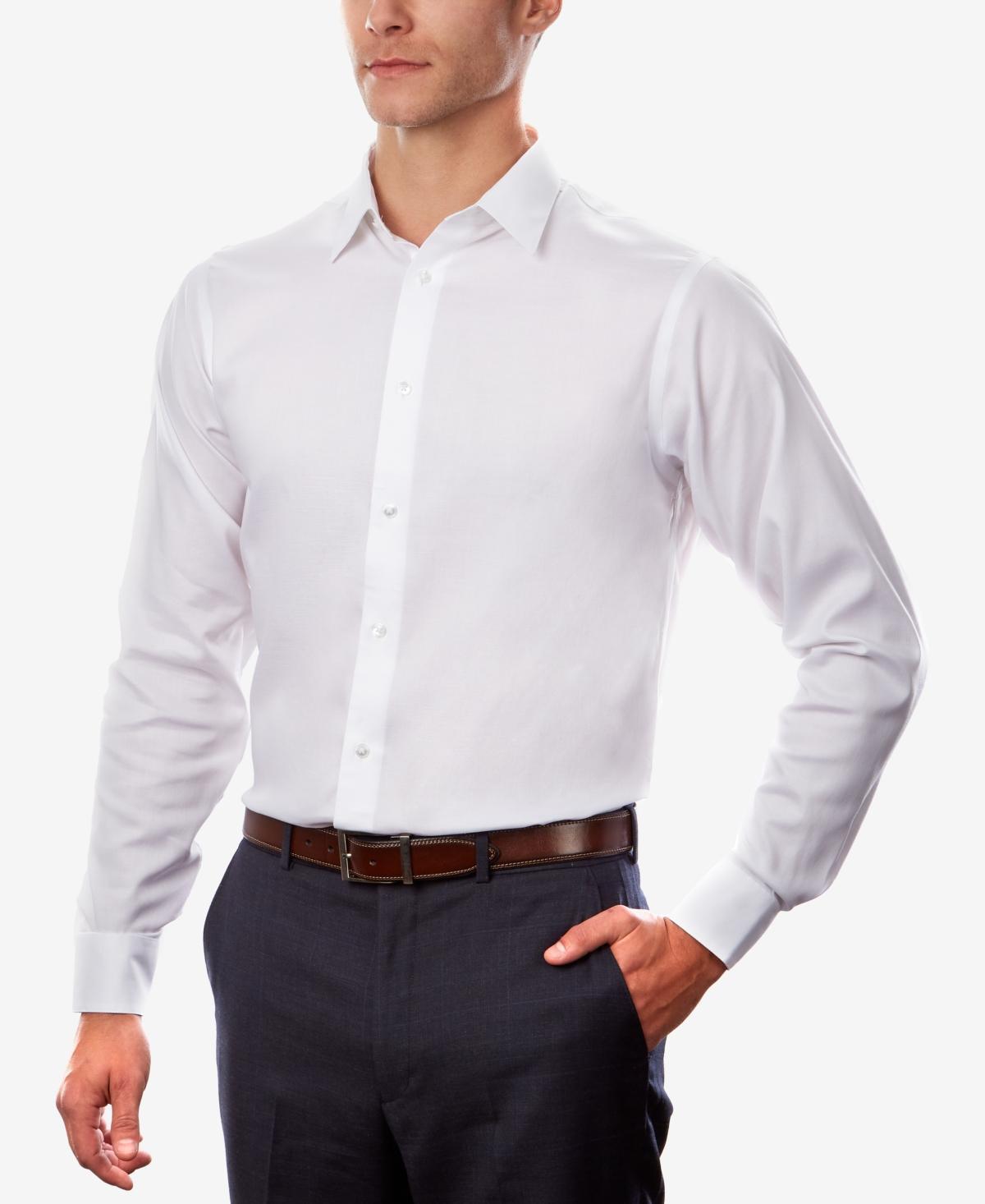 Calvin Klein Mens Steel+ Regular Non-Iron Stretch Performance Dress Shirt Product Image