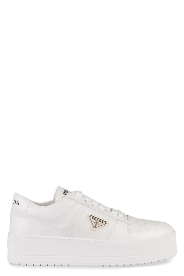 Flatform Downtown Logo Platform Sneaker In White Product Image