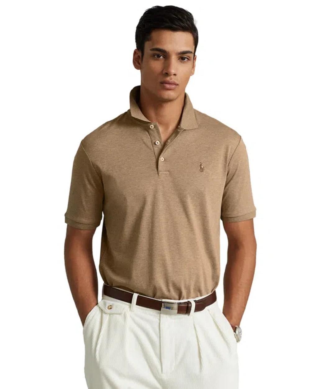 Polo Ralph Lauren Mens Custom Slim Fit Soft Cotton Polo Shirt Product Image