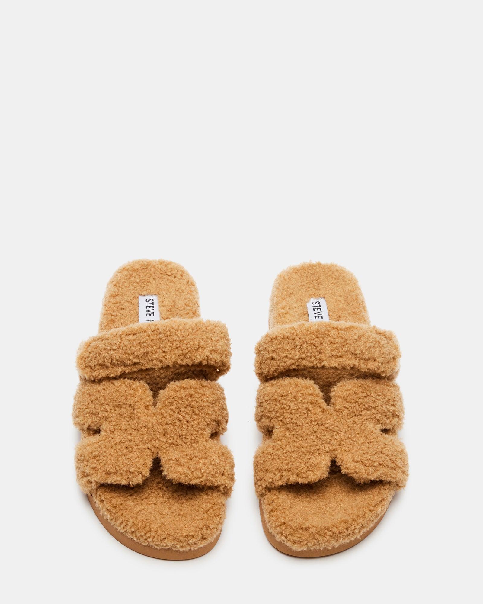 MAYVEN FAUX SHEARLING CAMEL FABRIC Female Product Image