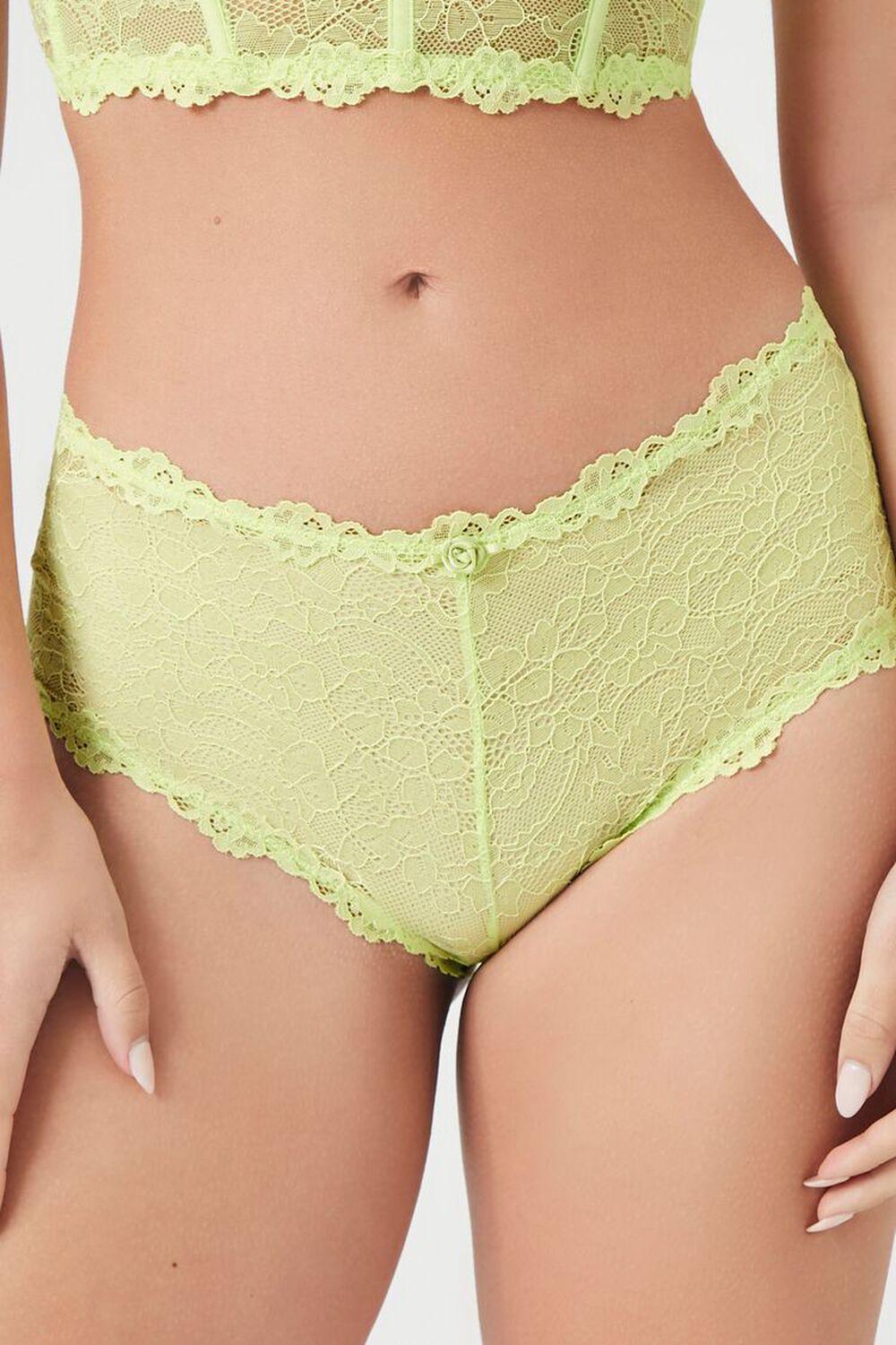 Lace Rosette Shortie Panties | Forever 21 Product Image