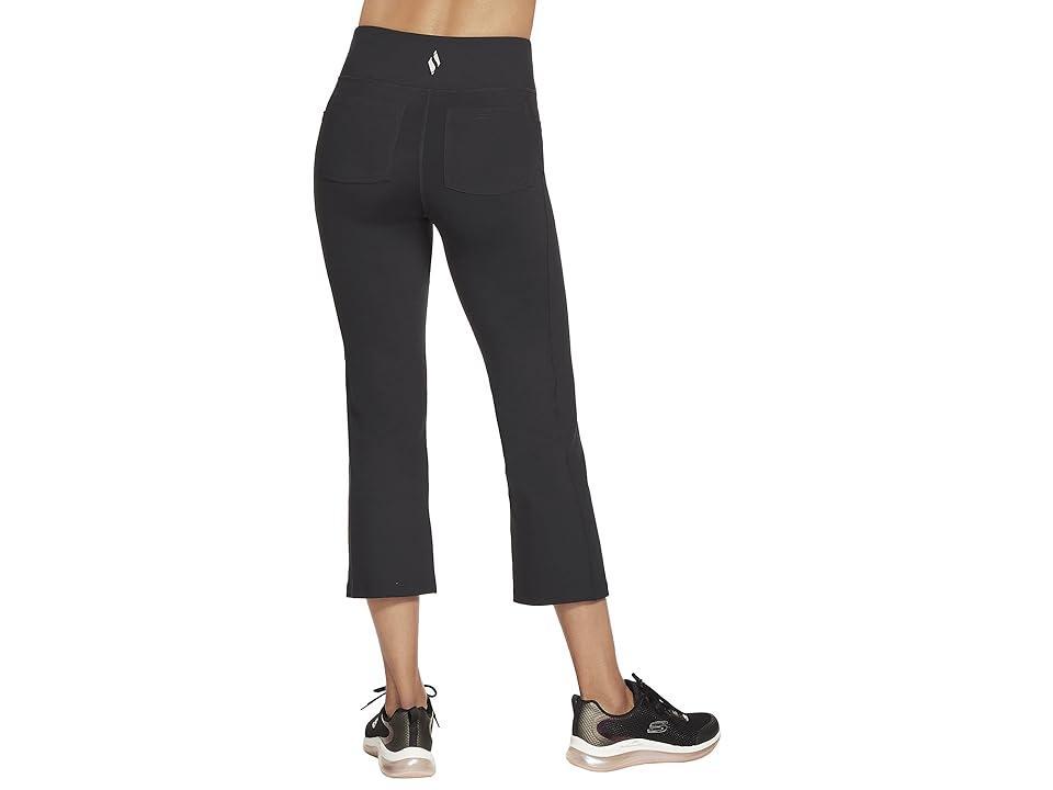 SKECHERS GO WALK High Waisted Crop Pants Women's Casual Pants Product Image