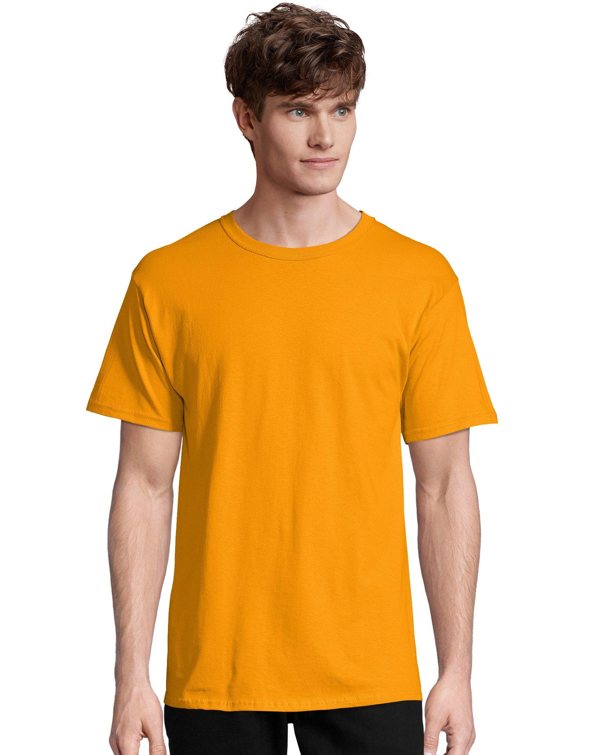 Mens Hanes Essentials 6-Pack Cotton T-Shirt Product Image