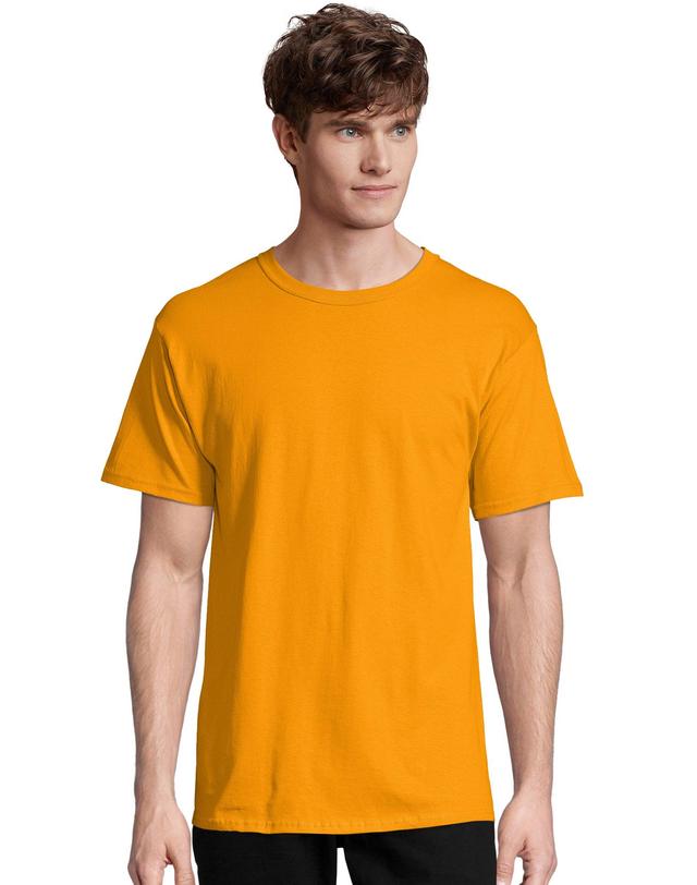 Mens Hanes Essentials 6-Pack Cotton T-Shirt Product Image