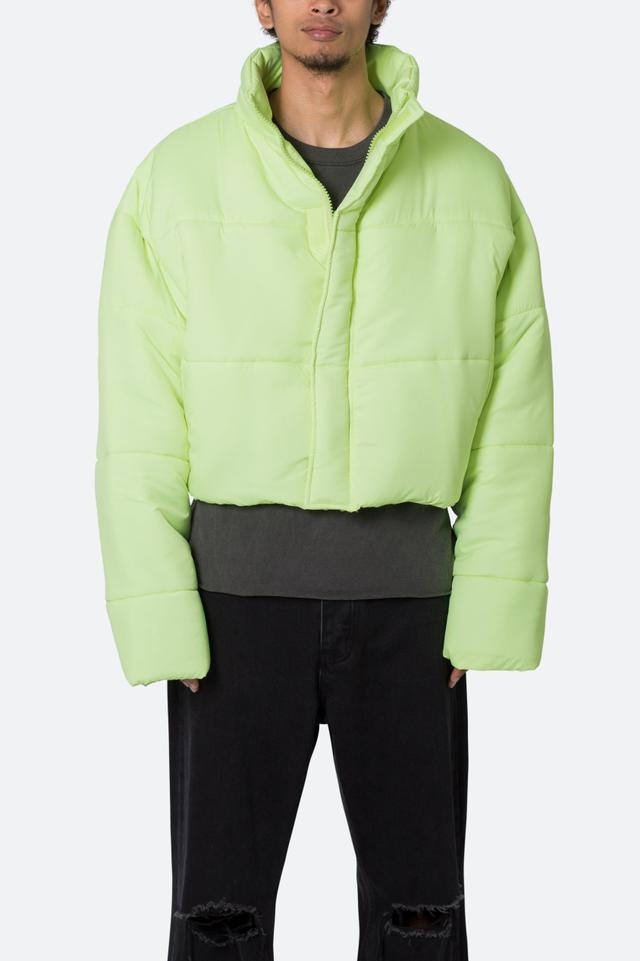 Cropped Puffer II Jacket - Green Product Image