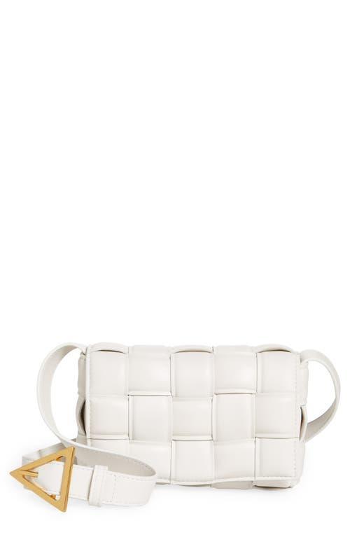 Bottega Veneta Small Padded Cassette Intrecciato Leather Crossbody Bag Product Image