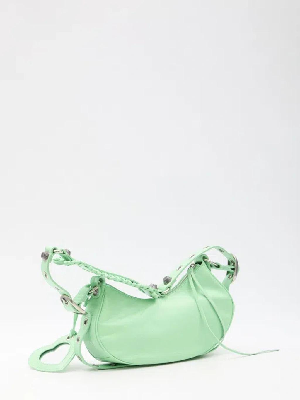 BALENCIAGA Le Cagole Xs Bag In Green Product Image