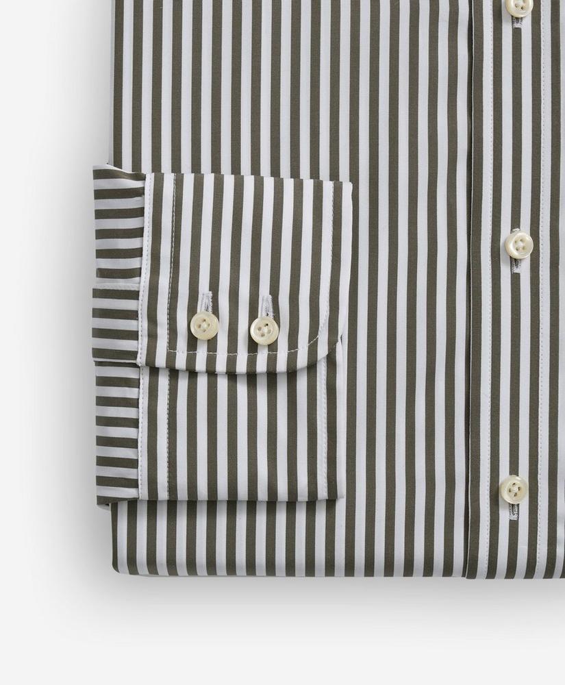 Brooks Brothers X Thomas Mason® Cotton English Collar, Striped Dress Shirt Product Image