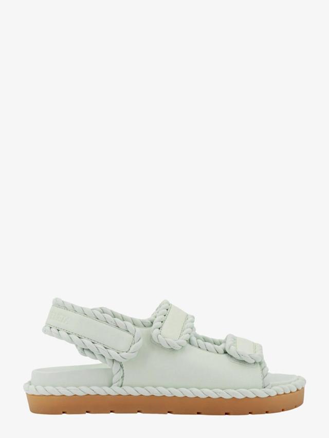 Jack Slingback Sandals In White Product Image