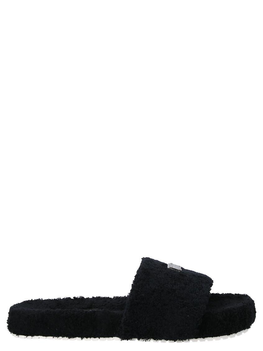 Black Logo Sandals product image