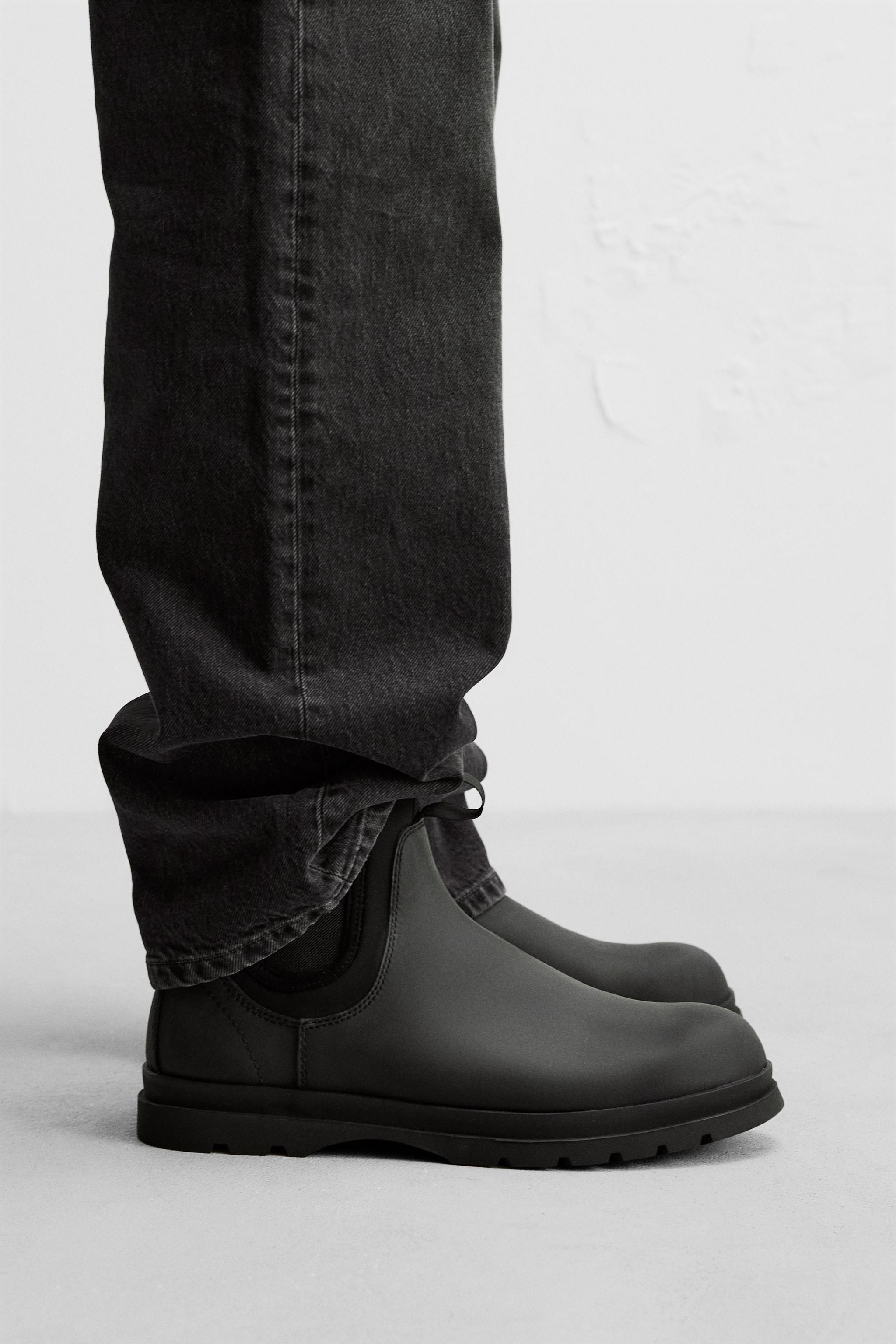 LEATHER CHELSEA BOOTS Product Image