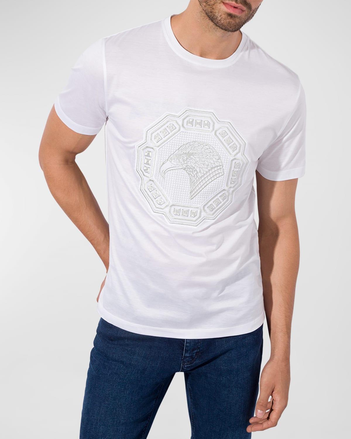 Mens Embroidered T-Shirt Product Image