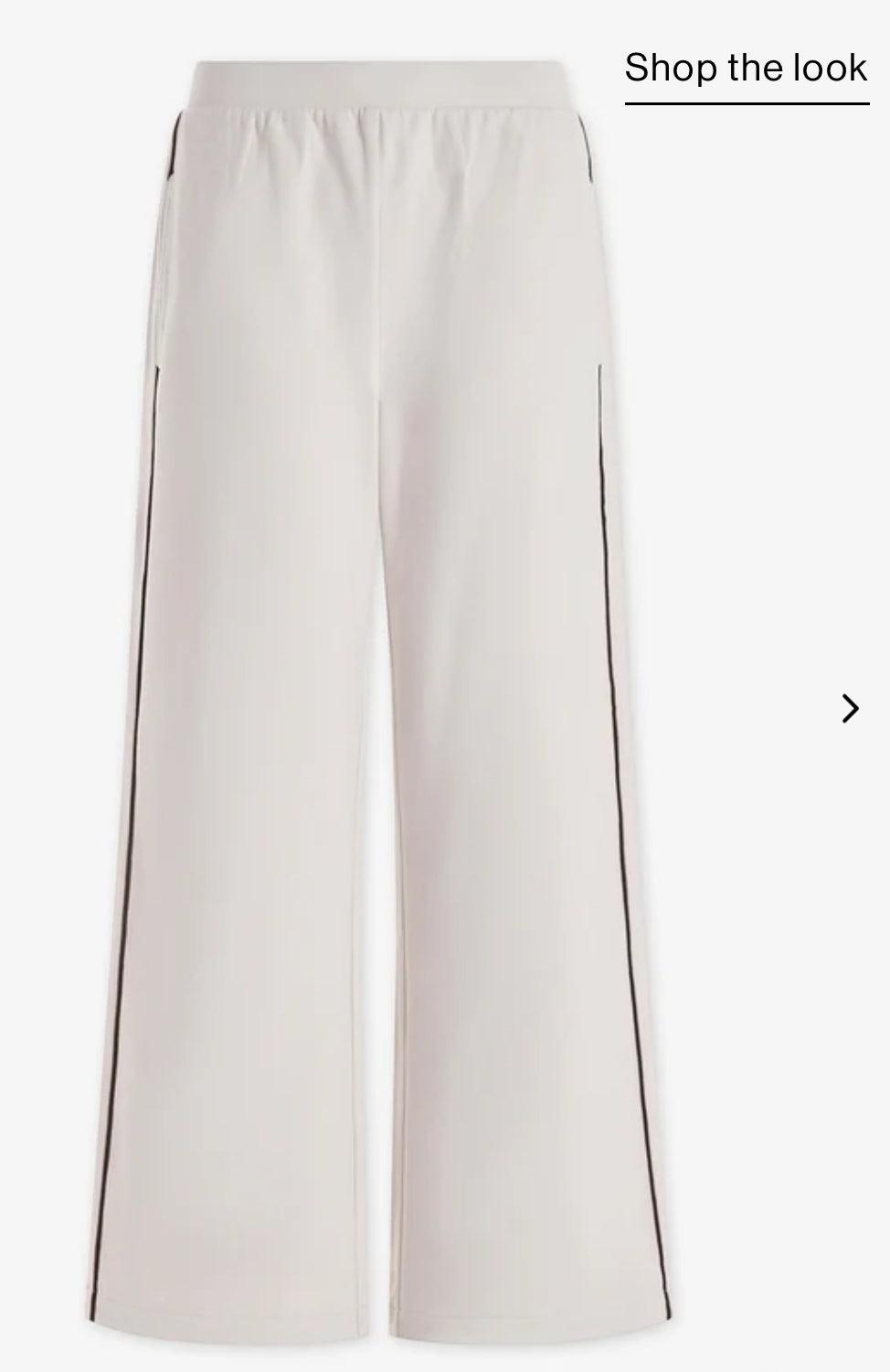 Brushed Rib Wide Leg Pant Product Image