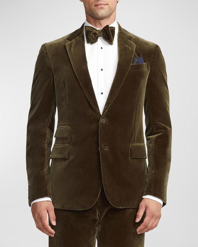 Mens Kent Hand-Tailored Velvet Jacket Product Image