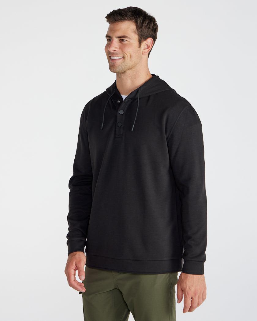 Adventure Fleece Hooded Henley Product Image