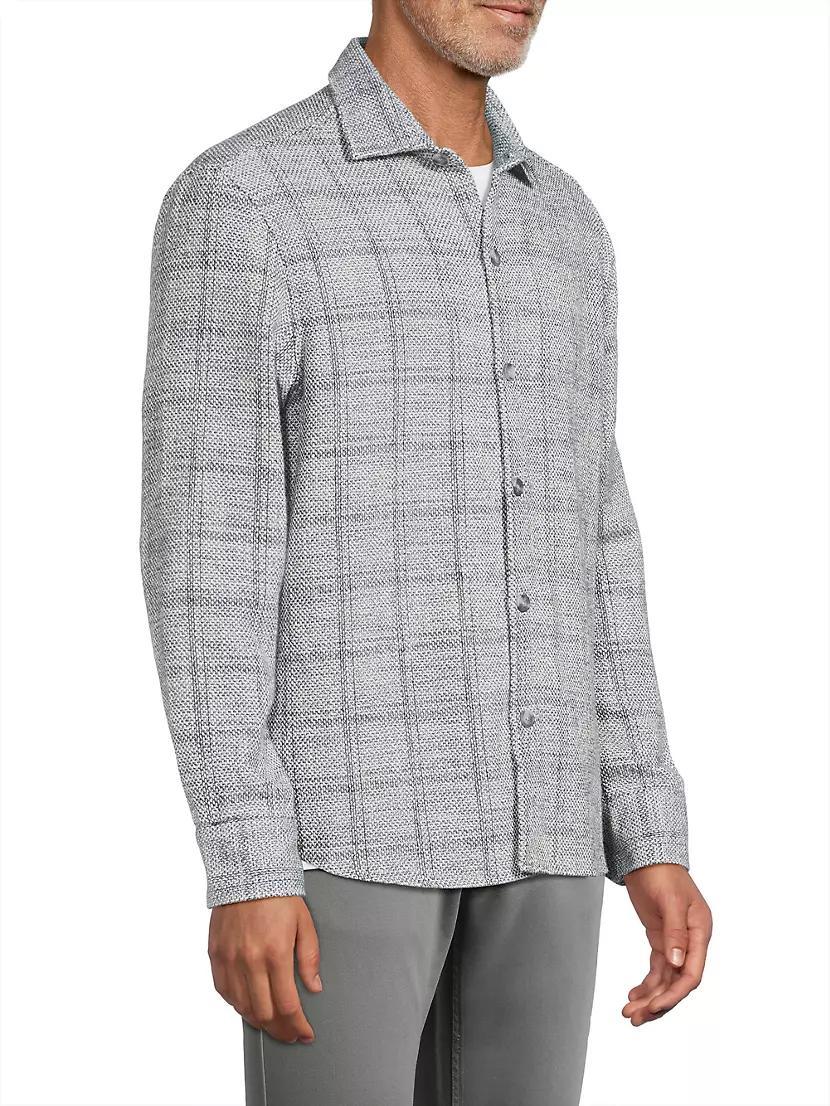 Quinn Plaid Woven Overshirt Product Image