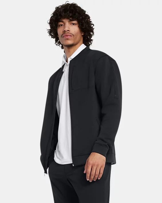 Men's UA Tour Tips Full-Zip Bomber Jacket Product Image