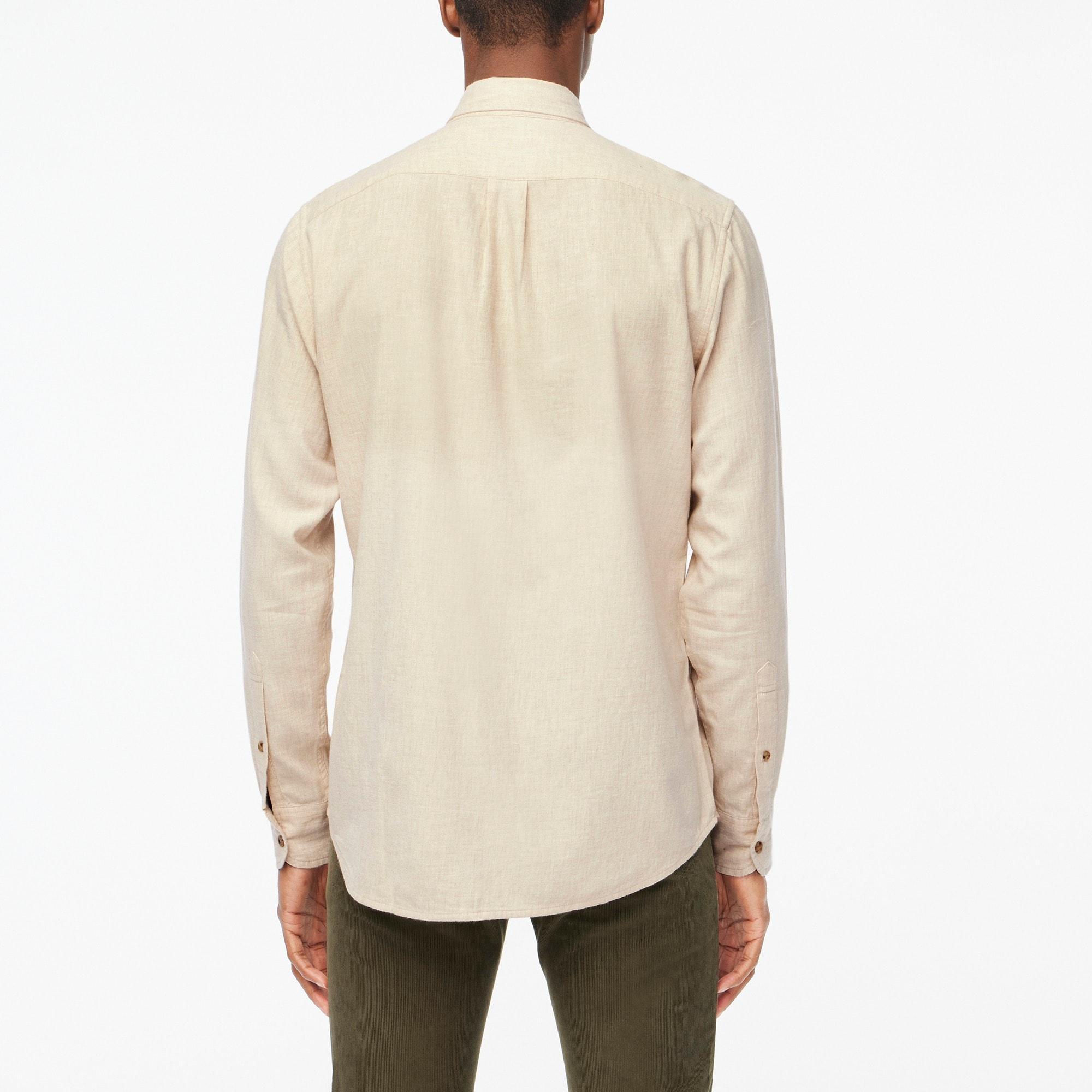 Brushed twill shirt Product Image