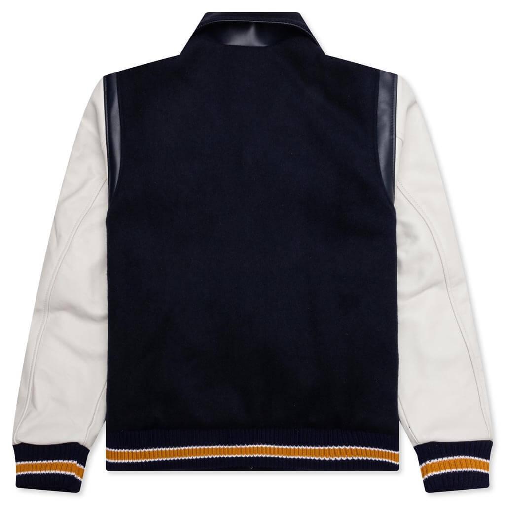 Letterman Jacket - Navy Male Product Image